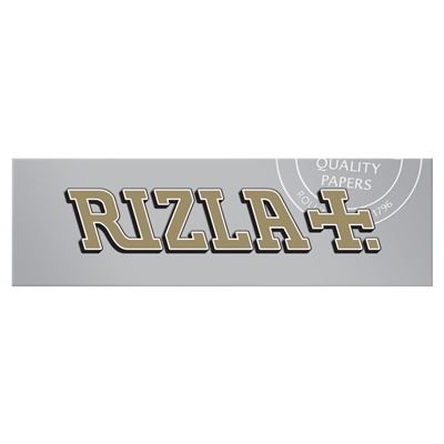 RIZLA Silver Regular 100 Packs - Premium Rolling Papers